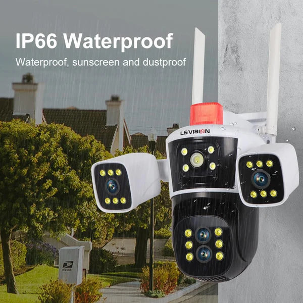 IP kamera PTZ kamera BULLET 25MP 4 sočiva i 4 kamere