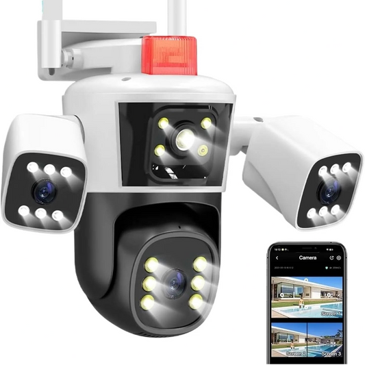 IP kamera PTZ kamera BULLET 25MP 4 sočiva i 4 kamere