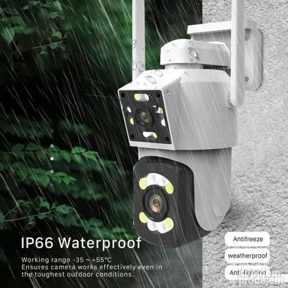 CAM-IP6MP-EP11-QQ GMB kamera 6 mpix microSD iCSee xmeye pro app Two-way voice PTZ ip66,3.6mm+3.6mm