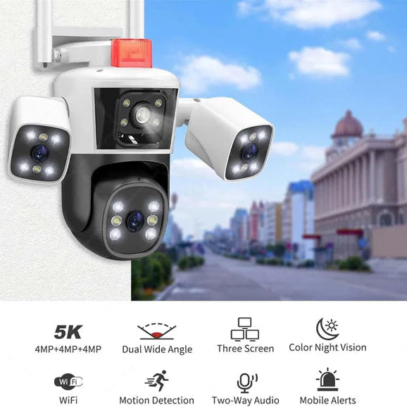 IP kamera PTZ kamera BULLET 25MP 4 sočiva i 4 kamere