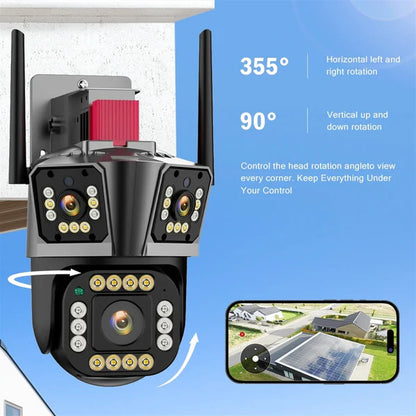 Ip kamera PTZ kamera ELITA 25MP 3 sociva i 3 kamere