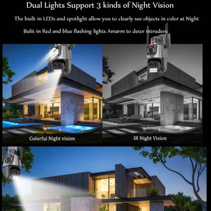 CAM-IP6MP-EP11-QQ GMB kamera 6 mpix microSD iCSee xmeye pro app Two-way voice PTZ ip66,3.6mm+3.6mm